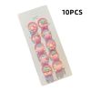 10pcs/set Girls Cartoon Nylon Scrunchie Kids Ponytail Holder Hair Bands Rubber Band Headband Fashion Hair Accessories - A- 7