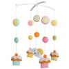 Infant Room Hanging Decor Baby Crib Mobile Nursery Decor Baby Mobile for Girls; Colorful Cupcake - Default