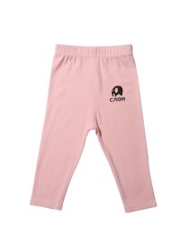 Baby Cotton Pants, Breathable and Comfortable - 100cm - pink