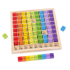 Montessori Educational Wooden Math Toys For Kids Children Baby; 99 Multiplication Table Math Arithmetic Teaching Aids - Like The Picture