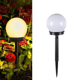 2/4/8pcs Led Solar Garden Light Solar Lamp Outdoor Waterproof Lawn Light Pathway Landscape Lamp For Home Yard Driveway Lawn Park - Warm light - 8pcs