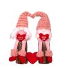 Valentines Day Gift Gnome Faceless Gnome Doll Plush Elf Doll Decor Stuffed Ornament Wedding Table Decor Kids Toy Home Room Decor - 2pcs D - CN