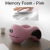 U Shaped Memory Foam Neck Pillows Soft Slow Rebound Space Travel Pillow Sleeping Airplane Car Pillow Cervical Healthcare Supply - Memory Foam - Pink -