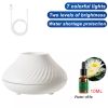 Air Humidifier Diffusers Essential Oil Diffuser USB Portable Humidifier Volcanic Flame Aroma Diffuser Essential Oil Lamp Bedroom - white - fragrant -