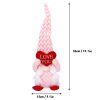 Valentines Day Gift Gnome Faceless Gnome Doll Plush Elf Doll Decor Stuffed Ornament Wedding Table Decor Kids Toy Home Room Decor - 1pcs-Female - CN