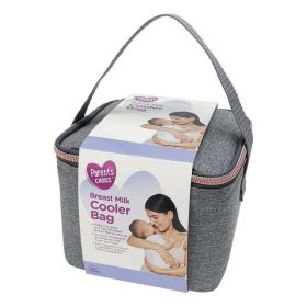 Parent's Choice Breast Milk Cooler Bag, Heather Gray - Parent's Choice