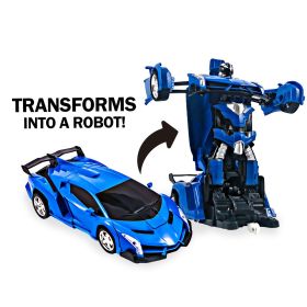 Automotion-Shape-Shifting Robot R/C Car - Blue
