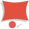 20'x23' Rectangle Sun Shade Sail/ Watermalon Red - LA01