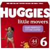 Huggies Little Movers Baby Diapers Size 6;  44 Count - Huggies