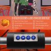 Indoor Double Electronic Basketball Game with 4 Balls - as show