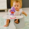 Bumbo Baby Infant Soft Foam Floor Seat with Adjustable Harness, Cool Gray - Bumbo