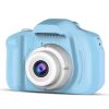 Kids Digital Camera w/ 2.0' Screen 12MP 1080P FHD Video Camera 4X Digital Zoom Games - Blue