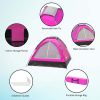 2-Person Dome Tent with Rain Fly & Carry Bag by Outdoors - Pink