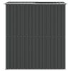 Garden Shed Anthracite 75.6"x75.2"x87.8" Galvanized Steel - Anthracite