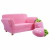 PI Kids Strawberry Armrest Chair Sofa - Pink