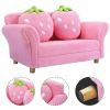 PI Kids Strawberry Armrest Chair Sofa - Pink