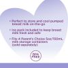 Parent's Choice Breast Milk Cooler Bag, Heather Gray - Parent's Choice