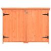 Garden Storage Shed 47.2"x19.6"x35.8" Wood - Brown