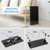 Foldable Laptop Stand Height Angle Adjust Notebook Bed Desk Breakfast Reading Table L Size - L