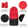 Baby Stroller Sleeping Bag Newborn Swaddle Wrap Toddle Winter Warm Footmuff Blanket  - Red