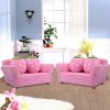 PI Kids Strawberry Armrest Chair Sofa - Pink