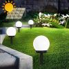 2/4/8pcs Led Solar Garden Light Solar Lamp Outdoor Waterproof Lawn Light Pathway Landscape Lamp For Home Yard Driveway Lawn Park - Warm light - 4pcs