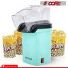 Popcorn Machine Hot Air Electric Popper Kernel Corn Maker Bpa Free No Oil 5 Core POP - Sea Green