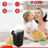 Popcorn Machine Hot Air Electric Popper Kernel Corn Maker Bpa Free No Oil 5 Core POP B - black