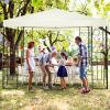 10' x 10' Patio Gazebo Canopy Tent Garden Shelter - as show