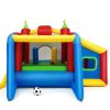 Inflatable Bounce House Kids Slide Jumping Castle without Blower - as show