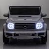 Licensed Mercedes-Benz G500,24V Kids ride on toy 2.4G W/Parents Remote Control,electric car for kids,Three speed adjustable,Power display, USB,MP3 ,Bl