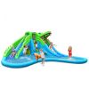 7 in 1 Inflatable Bounce House with Splashing Pool - As the picture shows