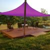 28' x 28' x 28' Triangle Sun Shade Sail/ Red Purple - LA01