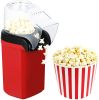 Popcorn Machine Hot Air Electric Popper Kernel Corn Maker Bpa Free No Oil 5 Core POP - Red