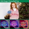 Flying Ball Toys;  Hover Orb;  2022 Magic Controller Mini Drone;  Boomerang Spinner 360 Rotating Spinning UFO Safe for Kids Adults  - blue