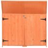 Garden Storage Shed 47.2"x19.6"x35.8" Wood - Brown