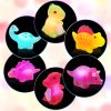 6 Pcs/Pack Dinosaur Bath Toys Light-UpFloating Bath Toys Set For Baby Toddlers Kids; Birthday Easter Christmas Shower Pool Bath Toys; Boys Girls Child