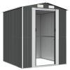 Garden Shed Anthracite 75.6"x75.2"x87.8" Galvanized Steel - Anthracite