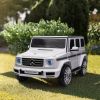 Licensed Mercedes-Benz G500,24V Kids ride on toy 2.4G W/Parents Remote Control,electric car for kids,Three speed adjustable,Power display, USB,MP3 ,Bl