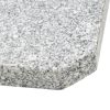 Umbrella Weight Plate Granite 55.1 lb Square Gray - Grey