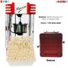 Commercial Popcorn Machine Also used in Home; Party; Movie Theater Style 4 oz. Ounce Antique 300 Watts Big Grande Size 5 Core-POP-850 - Red