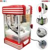 Commercial Popcorn Machine Also used in Home; Party; Movie Theater Style 4 oz. Ounce Antique 300 Watts Big Grande Size 5 Core-POP-850 - Red