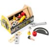 Play Toolbox Kids Workbench Tools for Toddlers Boys Girls - Wood