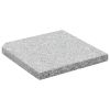 Umbrella Weight Plate Granite 55.1 lb Square Gray - Grey